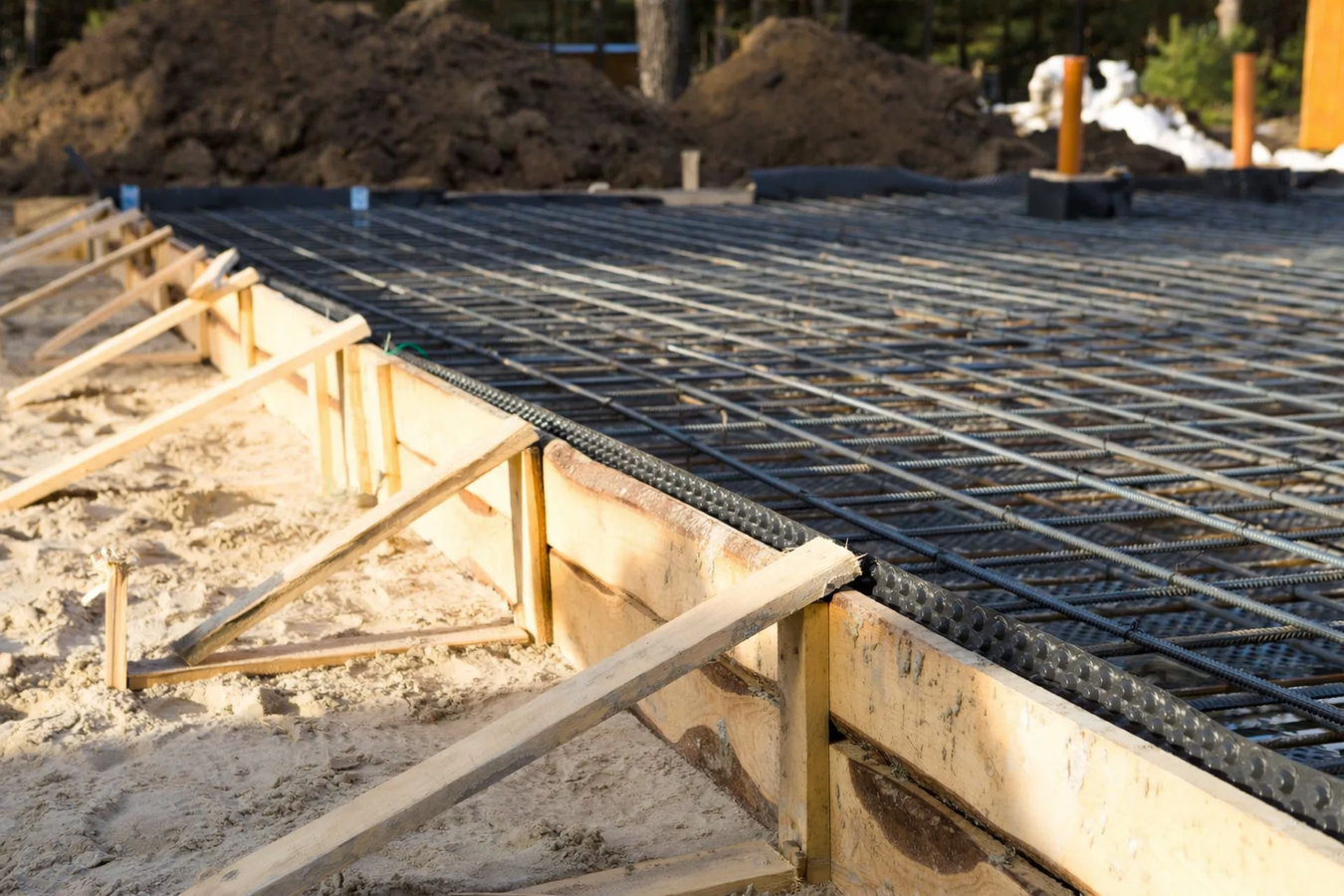 Slab foundation building in Rogers, AR